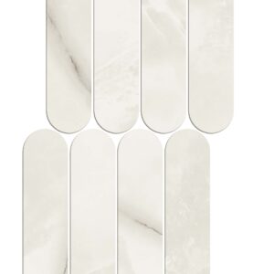 Плитка Симфоникс Кристал Мозайка Эллипс 56x23,5 Лап (0,658 кв.м.)