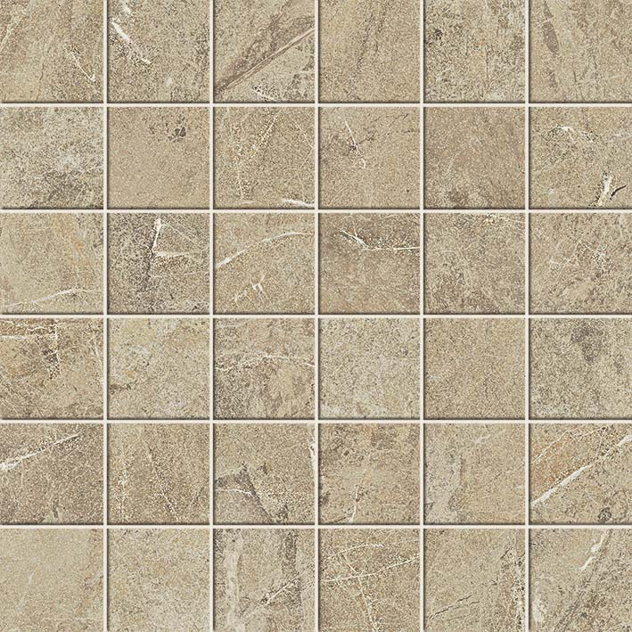 Плитка Волкано Бьянко Мозаика 30x30 Рет (0,99 кв.м.)