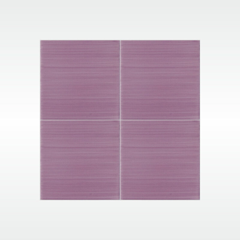 Плитка REDA Палитра Сигнальный Фиолетовый 20х20 Толедо Глянцевая (0,96 кв.м.)