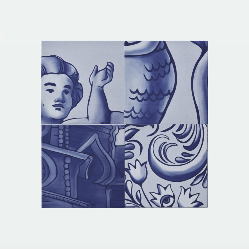 Плитка REDA Сон Первый 20х20 Толедо Глянцевая (0,96 кв.м.)